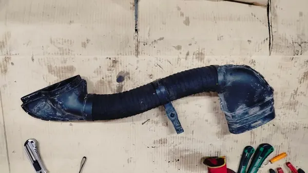 Luchtinlaatkanaal Mercedes A209 W203 1.8 K A2710900282 image 2