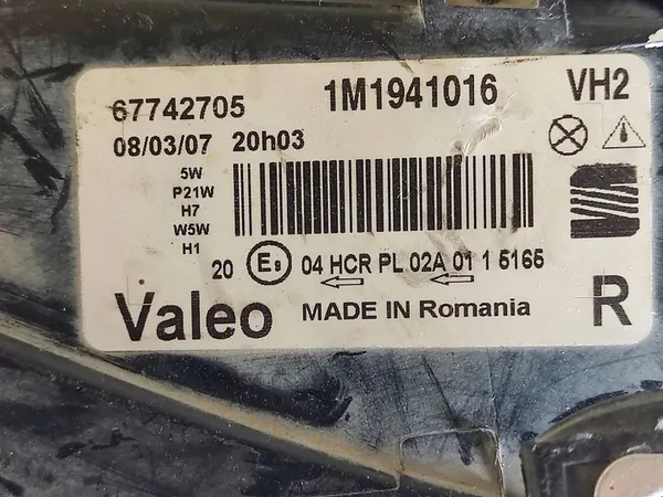 Oikea etuvalaisin Seat Leon (1M) 2005 image 10