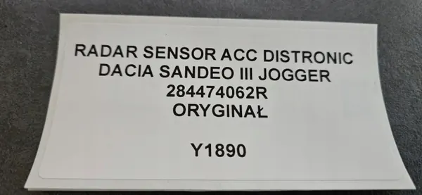 Sensor radar OEM 284474062R para Dacia Sandero III image 4