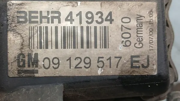 Vattenkylare Opel Astra G 1.7DTI 00R 09129517 image 2