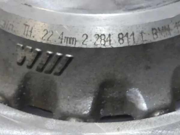 BMW OEM 7889667 7889668 Taka Jarrulevyt & Palat image 3