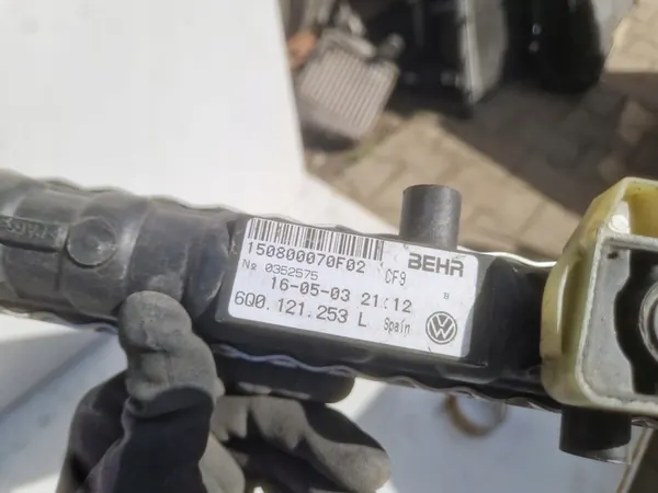 VW POLO SKODA FABIA Radiador de agua 6Q0121253L image 9