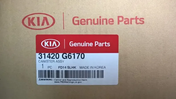 Canister vapeur carburant Kia Picanto III OEM 31420-G6170 image 9