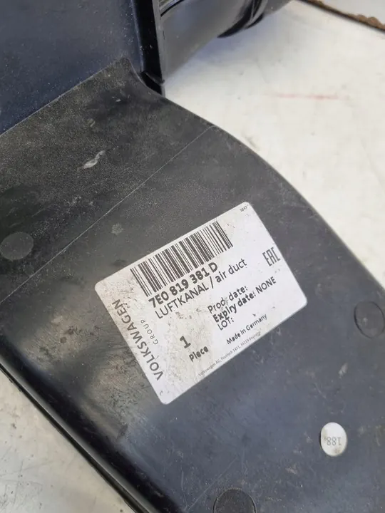 Tubería de admisión de aire VW T5 image 3