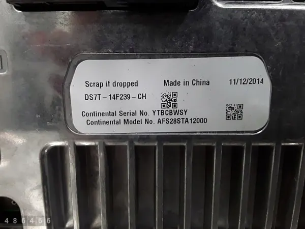 Ford Mondeo näyttöruutu OEM DS7T14F239CH image 4