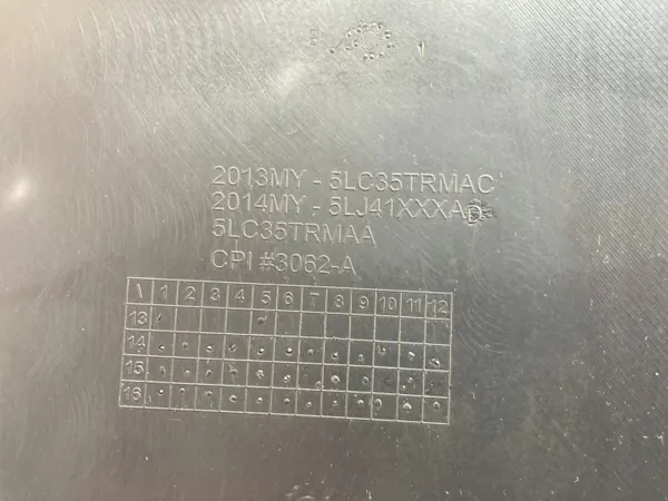 OEM 5LC35TRMAA Fundo de Porta-Malas para Camaro VI 2016+ image 3