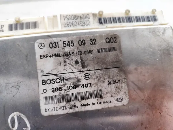 Módulo de suspensão pneumática Mercedes-Benz S-Class Diesel image 7