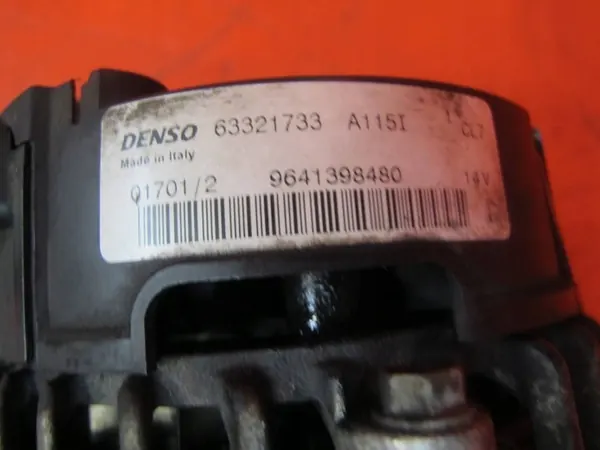 ALTERNATOR PEUGEOT 206 1.4 B KFW CITROEN image 3