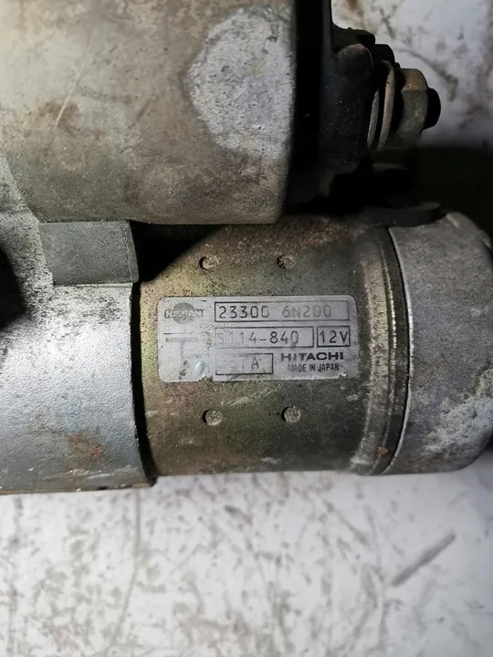 Motor de arranque Nissan Primera P12 2.0 16V Hitachi image 2