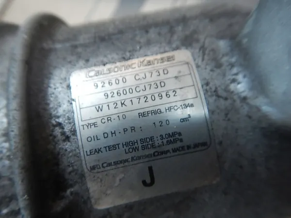 Compressore Aria Condizionata Nissan Qashqai 1.6 92600CJ73D image 4