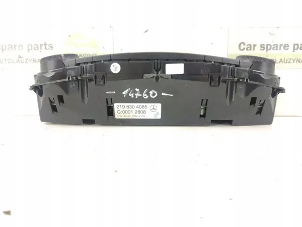 Ilmastointipaneeli Mercedes-Benz CLS C219 OEM A2198304085 image 6