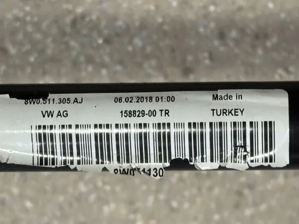Barre stabilisatrice arrière Audi A5 OEM 8W0511305AJ image 2
