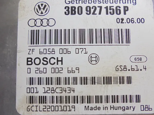 Vaihteistotietokone OEM 3B0927156P Passat B5:lle image 4