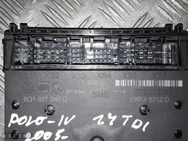 2005 VW Polo IV ECU 1.4 TDI 6Q1937049D image 3