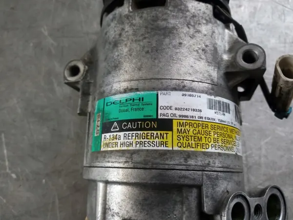 Airco Compressor Opel Astra G Corsa Meriva 1.4 09165714 image 5