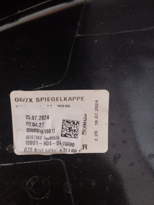 BMW OEM L5530436 Spiegelabdeckung rechts mit Blinker image 8