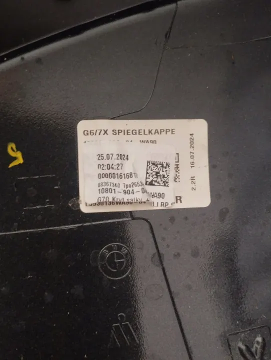BMW OEM L5530436 Spiegelabdeckung rechts mit Blinker image 9