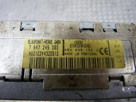 Radio OEM 7647245380 pour Audi A4 B5 Lift - Occasion image 3