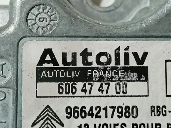 Module airbag OEM 9664217980 pour Citroen C4 Picasso image 4
