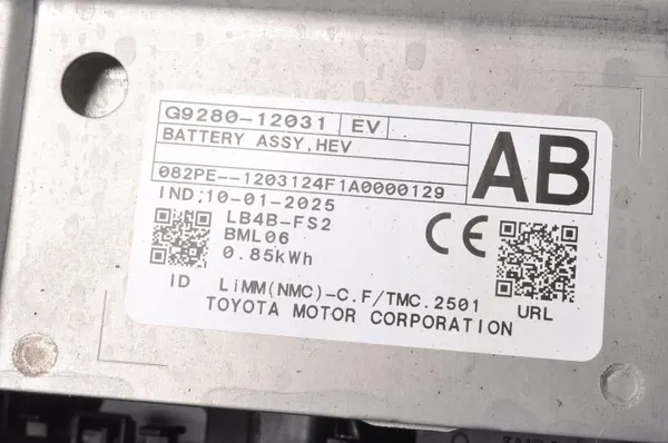 Gebruikte Ford OE Accu G9280-12031 voor Toyota C-HR image 3