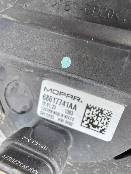 Pompe de liquide de refroidissement auxiliaire JEEP WRANGLER JL 2.0 L 4XE image 2