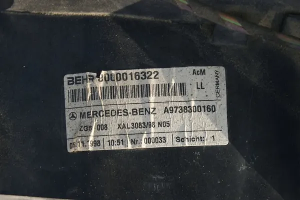 Calefacción completa Mercedes Atego image 4