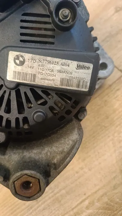 BMW X5 E70 3.0D 3.5D Vaihtovirtageneraattori image 2