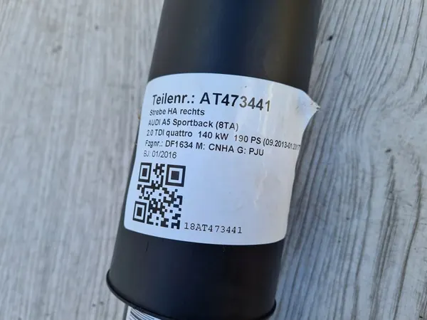 Ammortizzatore Sinistro Audi A5 Sportback image 4