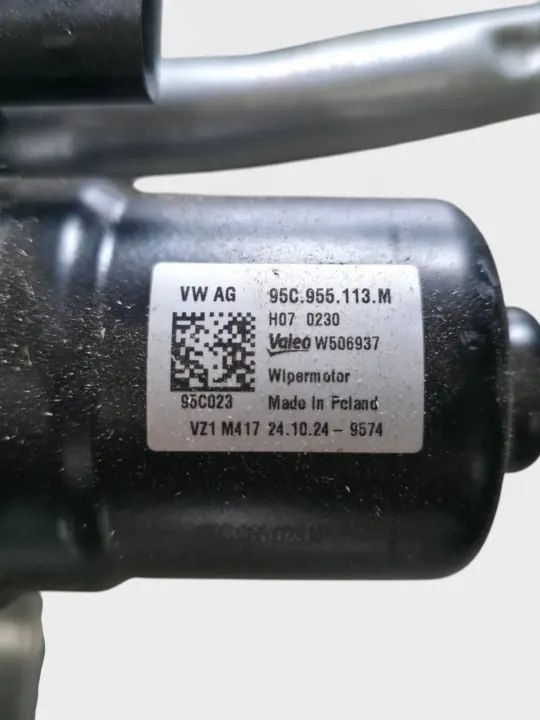 Mecanismo limpiaparabrisas Porsche Macan OEM 95C955113M image 3