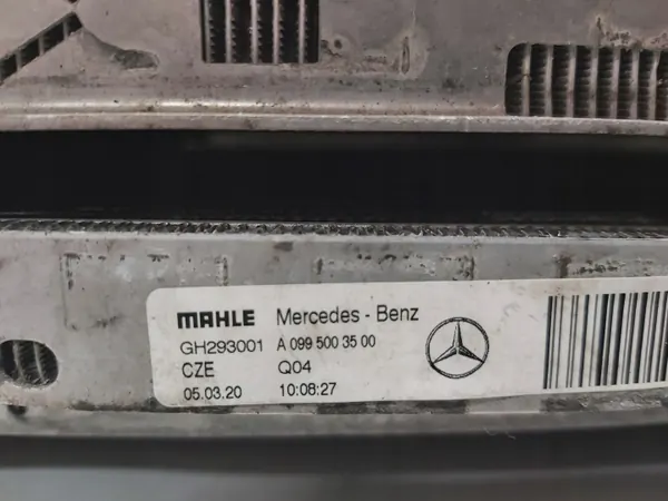Mercedes-Benz OE 0995007100 chłodnica wody image 4