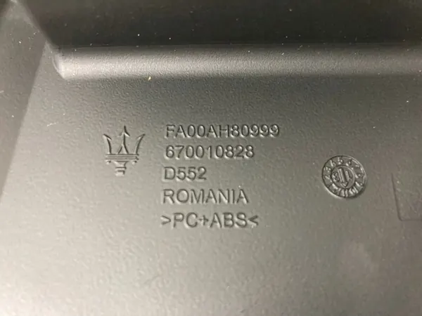 Cobertura Painel Maserati Ghibli III 3.0 2013+ 670010828 image 3