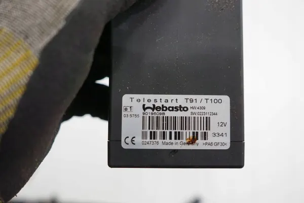 AUDI Q7 4L 08R Webasto Telestart T91 9019509BACR image 3