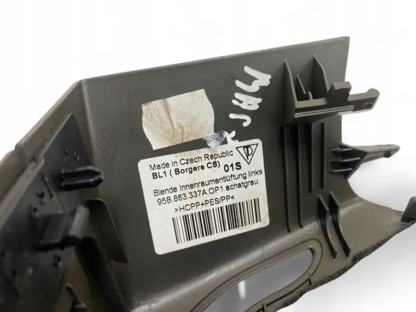 Cobertura alto-falante prateleira traseira Porsche Macan OEM 95B863337A image 9