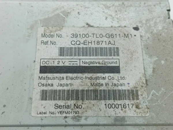 Changer CD Honda Accord III Coupé OEM 39100TLOG611M1 image 9