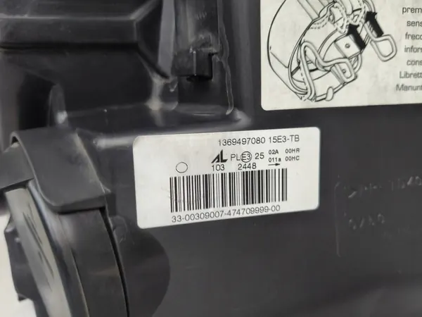 Vasen ajovalo Fiat Ducato Boxer Jumper 06-14 image 8