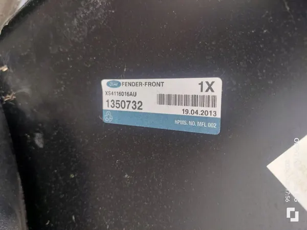 Parafango anteriore sinistro 1998-2004 Ford Focus OEM 1350732 image 7