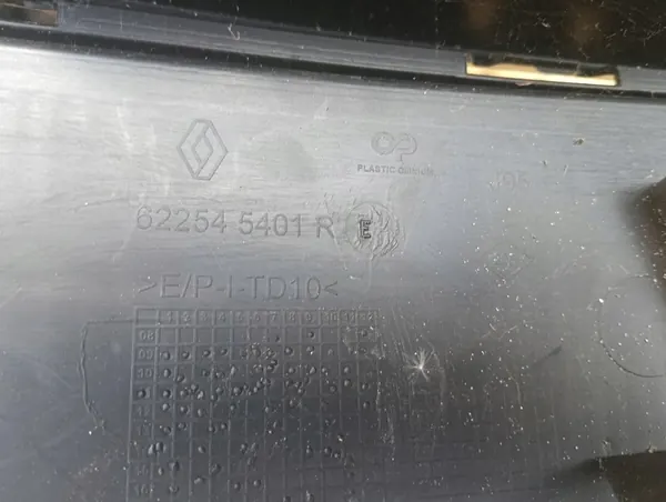 Front Bumper Grille Renault Scenic III 622545401R image 9
