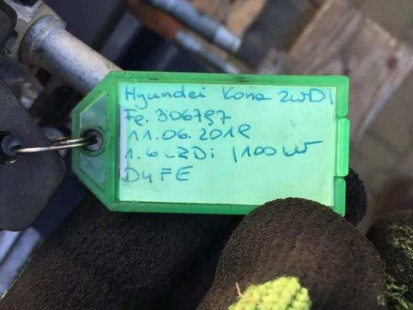 Bloque motor Hyundai usado OEM D4FE 1.6 CRDi image 7