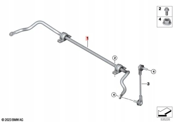 OEM 31305A72645 Stabilisatorlenker vorne für Mini image 8
