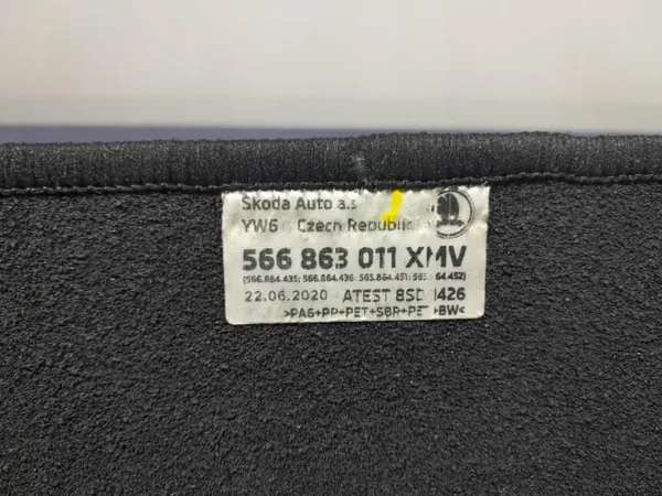 OEM 566863011 Vloermatten Set voor Skoda Kodiaq image 8