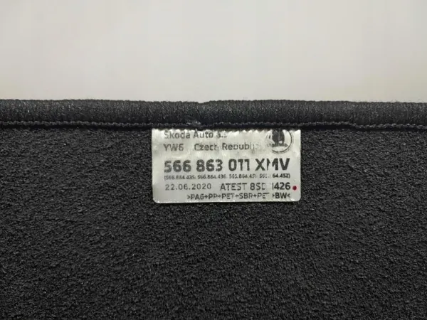 OEM 566863011 Vloermatten Set voor Skoda Kodiaq image 9