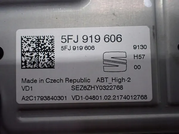 OEM 5FJ919606 fabriksnavigationsradio för SEAT Ateca image 5