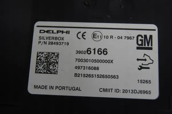 Navigointimoduuli Näyttö Opel Astra V 39018792 image 3