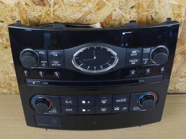 Infiniti FX II QX70 klimaat radio bedieningspaneel OEM 258101CA1B image 2