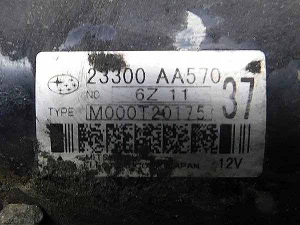 Motor de arranque 23300-AA570 - Subaru Legacy IV V Impreza Forester 2.0B image 4