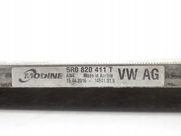 Ilmastointiradiaattori Skoda Rapid I 1.6 TDI 6R0820411T image 5