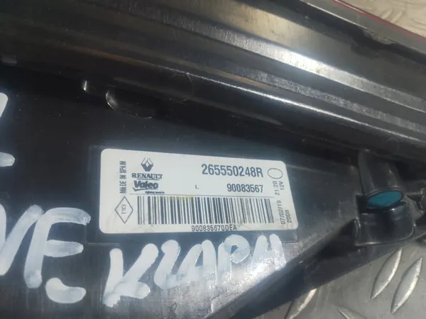LÁMPARA TRASERA IZQUIERDA RENAULT MEGANE IV RS 19- 265550248R image 5