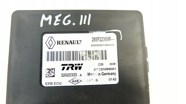 Módulo de Controle de Freio RENAULT MEGANE III 285F22369R image 3