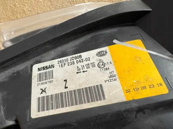 NISSAN QASHQAI J10 Oikea Etuvalo 26010-JD90B image 3