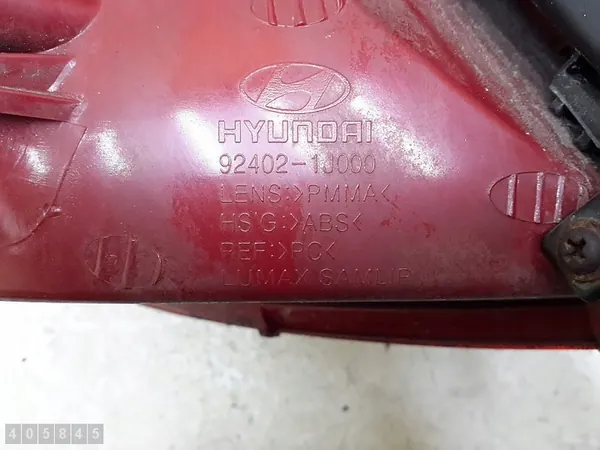 Luz trasera derecha 2008 Hyundai I20 image 7